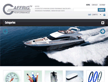 Tablet Screenshot of gaffrigperformance.com